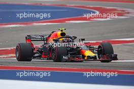 Max Verstappen (NLD) Red Bull Racing  20.10.2018. Formula 1 World Championship, Rd 18, United States Grand Prix, Austin, Texas, USA, Qualifying Day.