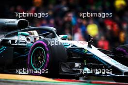 Lewis Hamilton (GBR) Mercedes AMG F1 W09. 20.10.2018. Formula 1 World Championship, Rd 18, United States Grand Prix, Austin, Texas, USA, Qualifying Day.