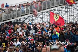 Fans in the grandstand. 20.10.2018. Formula 1 World Championship, Rd 18, United States Grand Prix, Austin, Texas, USA, Qualifying Day.
