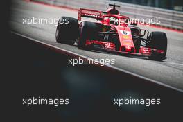 Sebastian Vettel (GER) Ferrari SF71H. 20.10.2018. Formula 1 World Championship, Rd 18, United States Grand Prix, Austin, Texas, USA, Qualifying Day.