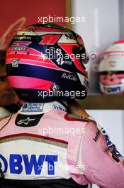 Sergio Perez (MEX) Racing Point Force India F1 Team. 20.10.2018. Formula 1 World Championship, Rd 18, United States Grand Prix, Austin, Texas, USA, Qualifying Day.