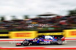 Brendon Hartley (NZL) Scuderia Toro Rosso STR13. 20.10.2018. Formula 1 World Championship, Rd 18, United States Grand Prix, Austin, Texas, USA, Qualifying Day.