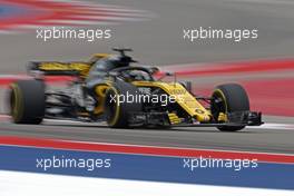 Nico Hulkenberg (GER) Renault Sport F1 Team  20.10.2018. Formula 1 World Championship, Rd 18, United States Grand Prix, Austin, Texas, USA, Qualifying Day.