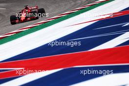 Sebastian Vettel (GER) Ferrari SF71H. 20.10.2018. Formula 1 World Championship, Rd 18, United States Grand Prix, Austin, Texas, USA, Qualifying Day.