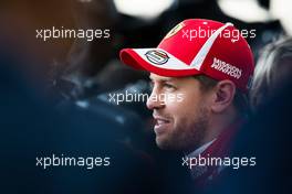 Sebastian Vettel (GER) Ferrari. 20.10.2018. Formula 1 World Championship, Rd 18, United States Grand Prix, Austin, Texas, USA, Qualifying Day.