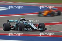 Valtteri Bottas (FIN) Mercedes AMG F1  20.10.2018. Formula 1 World Championship, Rd 18, United States Grand Prix, Austin, Texas, USA, Qualifying Day.