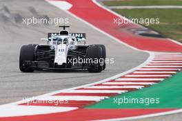 Lance Stroll (CDN) Williams FW41. 20.10.2018. Formula 1 World Championship, Rd 18, United States Grand Prix, Austin, Texas, USA, Qualifying Day.