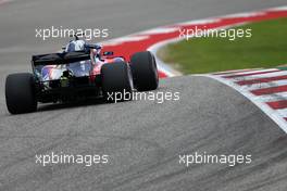 Pierre Gasly (FRA) Scuderia Toro Rosso  20.10.2018. Formula 1 World Championship, Rd 18, United States Grand Prix, Austin, Texas, USA, Qualifying Day.