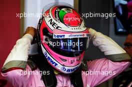 Sergio Perez (MEX) Racing Point Force India F1 Team. 20.10.2018. Formula 1 World Championship, Rd 18, United States Grand Prix, Austin, Texas, USA, Qualifying Day.