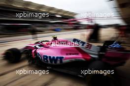 Esteban Ocon (FRA) Racing Point Force India F1 VJM11 leaves the pits. 20.10.2018. Formula 1 World Championship, Rd 18, United States Grand Prix, Austin, Texas, USA, Qualifying Day.