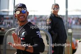 Lewis Hamilton (GBR) Mercedes AMG F1   21.10.2018. Formula 1 World Championship, Rd 18, United States Grand Prix, Austin, Texas, USA, Race Day.