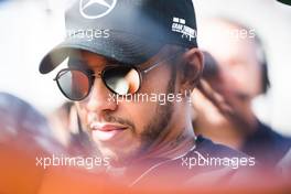 Lewis Hamilton (GBR) Mercedes AMG F1 on the drivers parade. 21.10.2018. Formula 1 World Championship, Rd 18, United States Grand Prix, Austin, Texas, USA, Race Day.