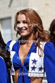 Dallas Cowboys Cheerleaders on the drivers parade. 21.10.2018. Formula 1 World Championship, Rd 18, United States Grand Prix, Austin, Texas, USA, Race Day.