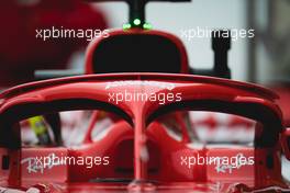 Ferrari SF71H halo. 18.10.2018. Formula 1 World Championship, Rd 18, United States Grand Prix, Austin, Texas, USA, Preparation Day.