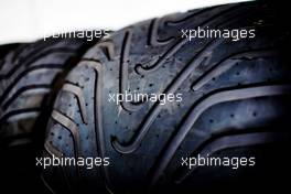 Pirelli intermediate tyre. 18.10.2018. Formula 1 World Championship, Rd 18, United States Grand Prix, Austin, Texas, USA, Preparation Day.