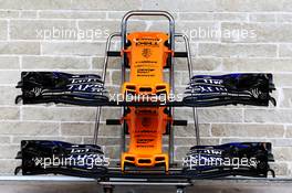 McLaren MCL33 front wings. 18.10.2018. Formula 1 World Championship, Rd 18, United States Grand Prix, Austin, Texas, USA, Preparation Day.