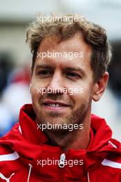 Sebastian Vettel (GER) Ferrari. 18.10.2018. Formula 1 World Championship, Rd 18, United States Grand Prix, Austin, Texas, USA, Preparation Day.