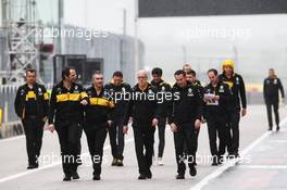 The Renault Sport F1 Team walk the circuit. 18.10.2018. Formula 1 World Championship, Rd 18, United States Grand Prix, Austin, Texas, USA, Preparation Day.