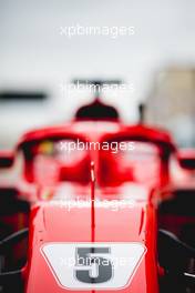 Ferrari SF71H of Sebastian Vettel (GER) Ferrari. 18.10.2018. Formula 1 World Championship, Rd 18, United States Grand Prix, Austin, Texas, USA, Preparation Day.