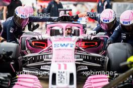 Racing Point Force India F1 Team practices a pit stop. 18.10.2018. Formula 1 World Championship, Rd 18, United States Grand Prix, Austin, Texas, USA, Preparation Day.