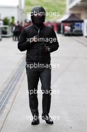A man wearing a balaclava in the paddock. 18.10.2018. Formula 1 World Championship, Rd 18, United States Grand Prix, Austin, Texas, USA, Preparation Day.