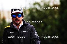Fernando Alonso (ESP) McLaren. 18.10.2018. Formula 1 World Championship, Rd 18, United States Grand Prix, Austin, Texas, USA, Preparation Day.