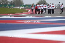 Charles Leclerc (FRA) Sauber F1 Team  18.10.2018. Formula 1 World Championship, Rd 18, United States Grand Prix, Austin, Texas, USA, Preparation Day.