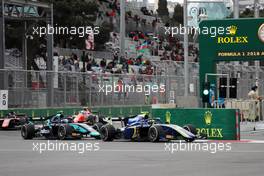 Race 2, Lando Norris (GBR) Carlin 29.04.2018. FIA Formula 2 Championship, Rd 2, Baku, Azerbaijan, Sunday.