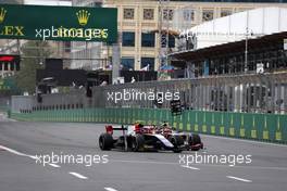 Race 2, Santino Ferrucci (USA) Trident 29.04.2018. FIA Formula 2 Championship, Rd 2, Baku, Azerbaijan, Sunday.