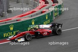 Race 2, Louis Deletraz (SUI) Charouz Racing System 29.04.2018. FIA Formula 2 Championship, Rd 2, Baku, Azerbaijan, Sunday.