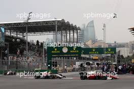 Race 1, Antonio Fuoco (ITA) Charouz Racing System 28.04.2018. FIA Formula 2 Championship, Rd 2, Baku, Azerbaijan, Saturday.