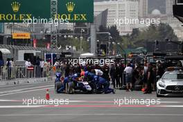 Race 1, Arjun Maini (IND) Trident 28.04.2018. FIA Formula 2 Championship, Rd 2, Baku, Azerbaijan, Saturday.