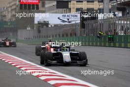 Race 1, Lando Norris (GBR) Carlin 28.04.2018. FIA Formula 2 Championship, Rd 2, Baku, Azerbaijan, Saturday.
