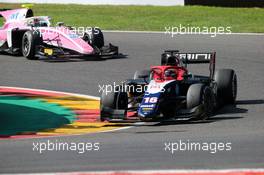 Race 2, Arjun Maini (IND) Trident 26.08.2018. Formula 2 Championship, Rd 9, Spa-Francorchamps, Belgium, Sunday.