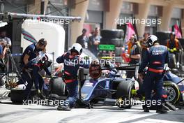 Race 1, Tadasuke Makino (JAP) RUSSIAN TIME 07.04.2018. FIA Formula 2 Championship, Rd 1, Sakhir, Bahrain, Saturday.
