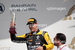 Race 1, 3rd place Artem Markelov (Rus) Russian Time 07.04.2018. FIA Formula 2 Championship, Rd 1, Sakhir, Bahrain, Saturday.