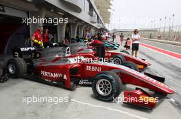 Free Practice 1,  Sean Gelael (INA) PERTAMINA PREMA Theodore Racing 06.04.2018. FIA Formula 2 Championship, Rd 1, Sakhir, Bahrain, Friday.