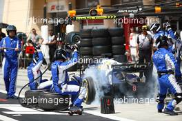 Race 1, Sergio Sette Camara (BRA) Carlin 07.04.2018. FIA Formula 2 Championship, Rd 1, Sakhir, Bahrain, Saturday.