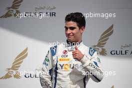 Race 1, 2nd place Sergio Sette Camara (BRA) Carlin 07.04.2018. FIA Formula 2 Championship, Rd 1, Sakhir, Bahrain, Saturday.