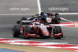 Free Practice 1,  Nyck De Vries (HOL) PERTAMINA PREMA Theodore Racing 06.04.2018. FIA Formula 2 Championship, Rd 1, Sakhir, Bahrain, Friday.
