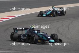 Race 2, Nicolas Latifi (CAN) Dams 08.04.2018. FIA Formula 2 Championship, Rd 1, Sakhir, Bahrain, Sunday.