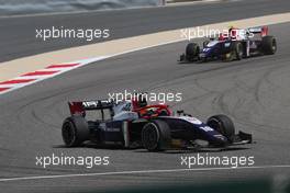 Race 1, Arjun Maini (IND) Trident 07.04.2018. FIA Formula 2 Championship, Rd 1, Sakhir, Bahrain, Saturday.