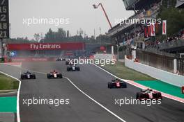 Race 1, Alexander Albon (THA) DAMS 12.05.2018. FIA Formula 2 Championship, Rd 3, Barcelona, Spain, Saturday.