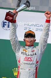 Race 1, Nyck De Vries (HOL) PERTAMINA PREMA Theodore Racing race winner 28.07.2018. FIA Formula 2 Championship, Rd 8, Budapest, Hungary, Saturday.