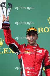 Race 1, 3rd place Antonio Fuoco (ITA) Charouz Racing System 28.07.2018. FIA Formula 2 Championship, Rd 8, Budapest, Hungary, Saturday.