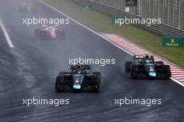 Race 1, Alexander Albon (THA) DAMS and Nicolas Latifi (CAN) DAMS 28.07.2018. FIA Formula 2 Championship, Rd 8, Budapest, Hungary, Saturday.