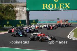 Race 2, Start of the race 29.07.2018. FIA Formula 2 Championship, Rd 8, Budapest, Hungary, Sunday.