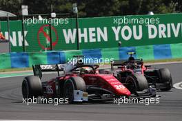 Race 2, Louis Deletraz (SUI) Charouz Racing System 29.07.2018. FIA Formula 2 Championship, Rd 8, Budapest, Hungary, Sunday.