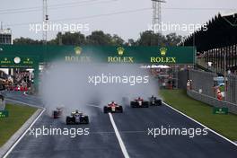 Race 1, Start of the race 28.07.2018. FIA Formula 2 Championship, Rd 8, Budapest, Hungary, Saturday.