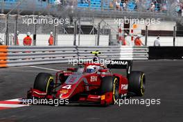 Free Practice, Nyck De Vries (HOL) PERTAMINA PREMA Theodore Racing 24.05.2018. FIA Formula 2 Championship, Rd 4, Monte Carlo, Monaco, Thursday.